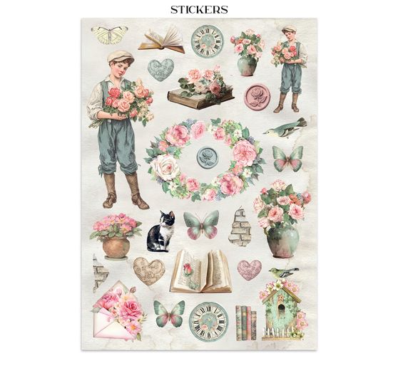 Junk Journal Book &laquo; House of Roses &raquo;