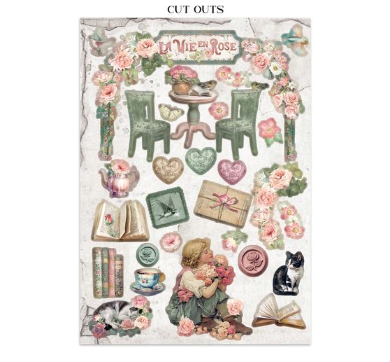 Junk Journal Book &laquo; House of Roses &raquo;