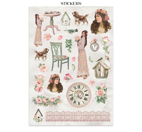 Junk Journal Book &laquo; House of Roses &raquo;