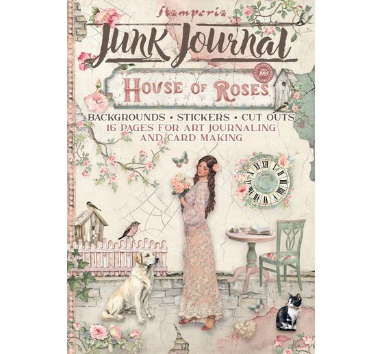Junk Journal Book &laquo; House of Roses &raquo;