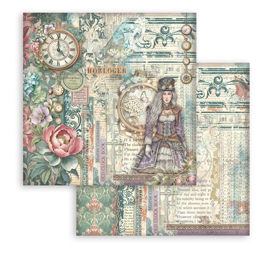 Scrapbook-Block "Gardens of Time"