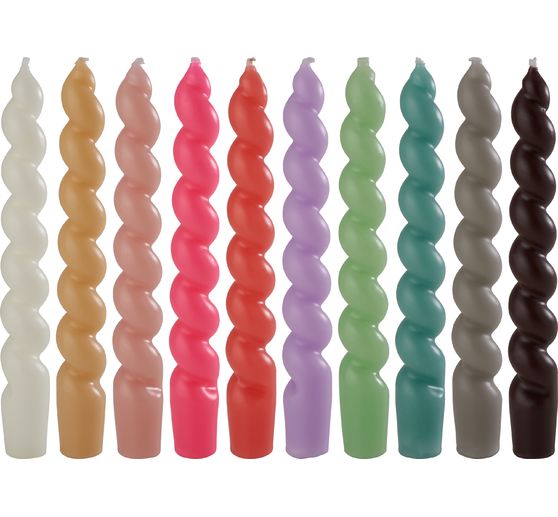 Bougie torsad&eacute;e 