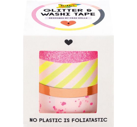 Glitter & Washi Tape Designed by Frau H&ouml;lle