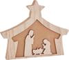 Cr&egrave;che en bois avec renfoncement VBS
