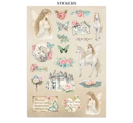 Junk Journal Book "Wonderland"