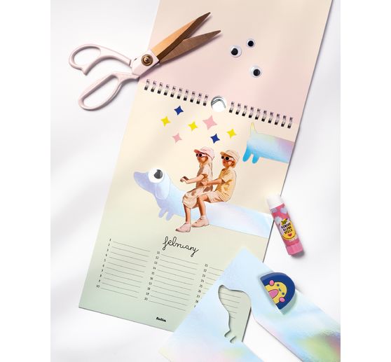 DIY Calendrier photo &laquo; Shades of Rainbow &raquo;