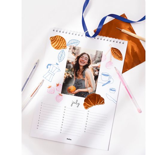 DIY Calendrier photo &laquo; White &raquo;