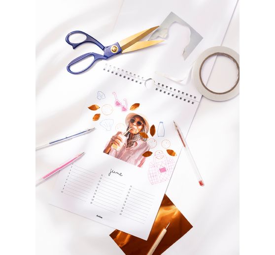 DIY Calendrier photo &laquo; White &raquo;