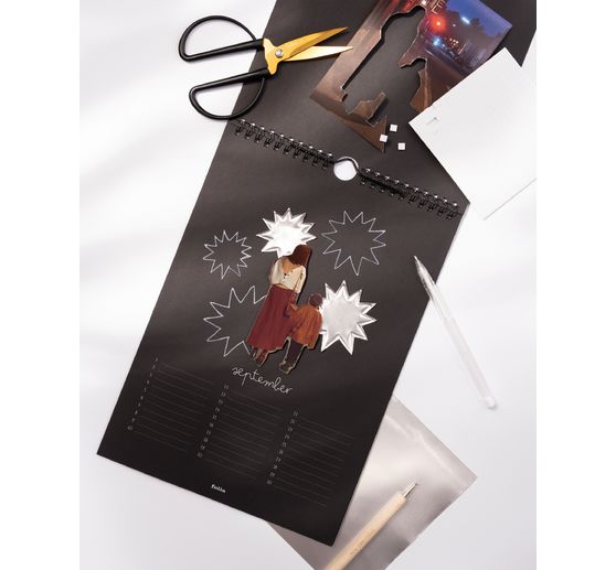 DIY Calendrier photo &laquo; Black &raquo;