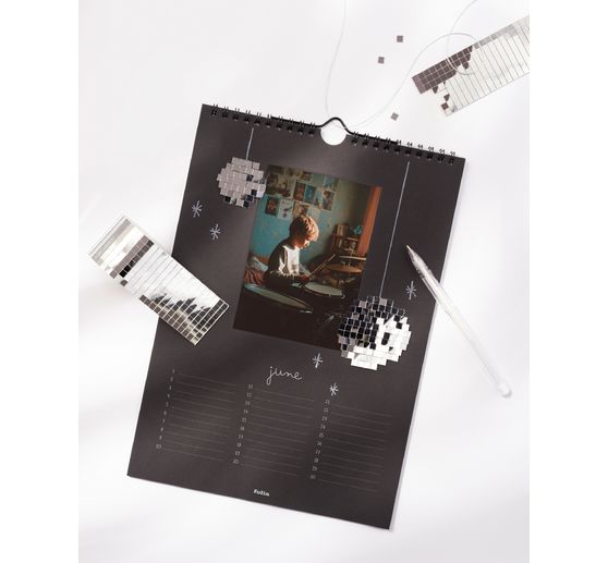DIY Calendrier photo &laquo; Black &raquo;