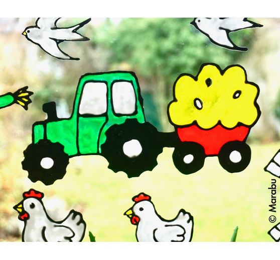 KiDS Window Color "Farm", 6 x 25 ml