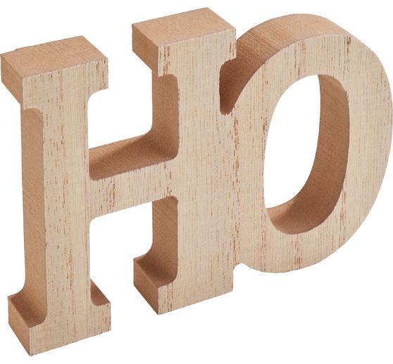 Inscription en bois VBS &laquo; HoHoHo &raquo;
