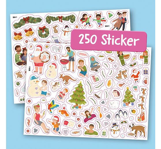 Book "Stickern ohne Ende - Es weihnachtet sehr"