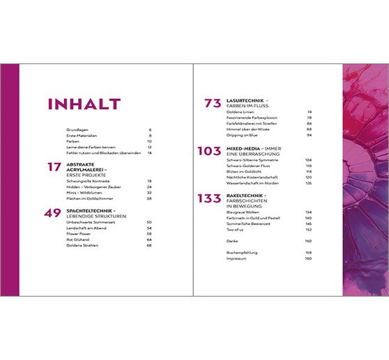 Livre &laquo; Abstrakte Acrylbilder - Schicht f&uuml;r Schicht &raquo;