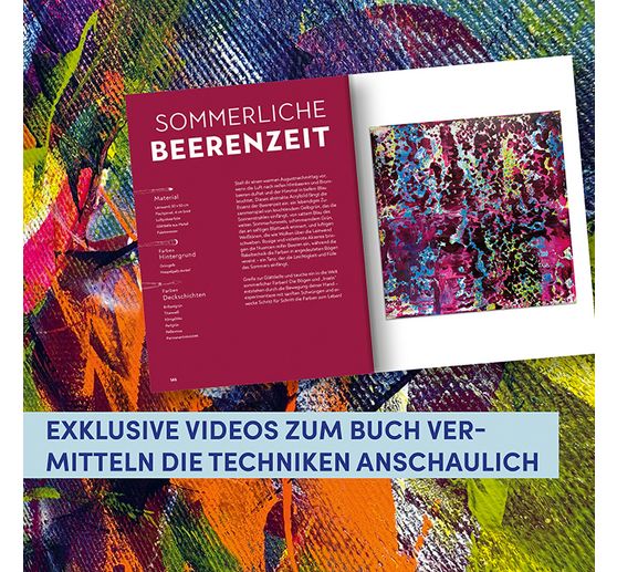 Livre &laquo; Abstrakte Acrylbilder - Schicht f&uuml;r Schicht &raquo;