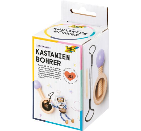 Kastanienbohrer-Set "Fall in Love"