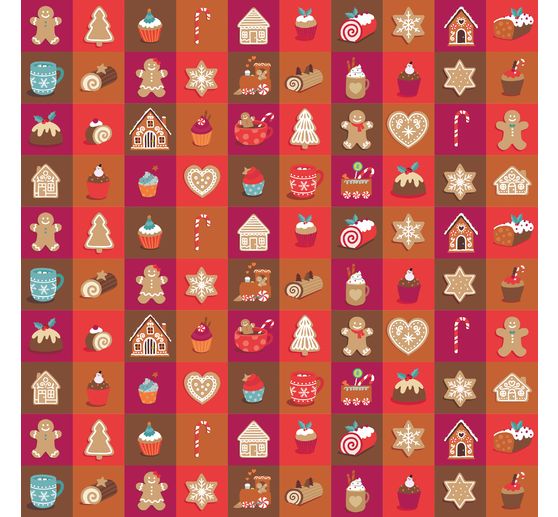 Papier-Set "Christmas Bakery"