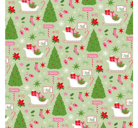 Papier-Set "Santa Baby"