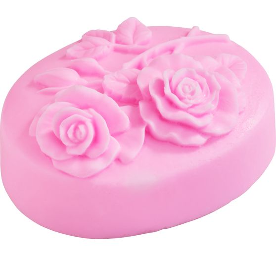 VBS Silikon-Seifengie&szlig;form "Two Roses"