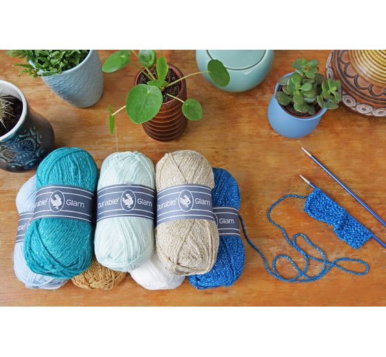 Durable Glam H&auml;kel- und Strickgarn