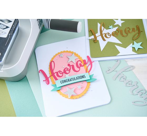 Gabarit d&rsquo;estampe Sizzix Framelits &laquo; Stars &raquo;
