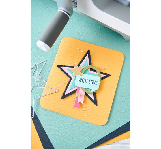 Gabarit d&rsquo;estampe Sizzix Framelits &laquo; Stars &raquo;