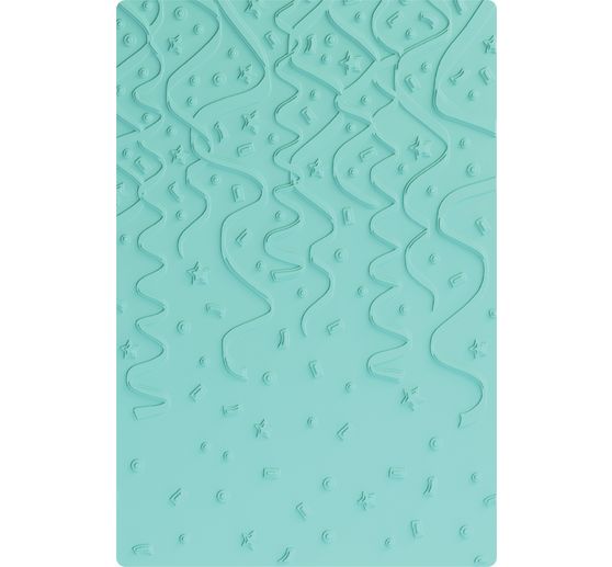 Sizzix Multi-Level Embossing template "Party Time"