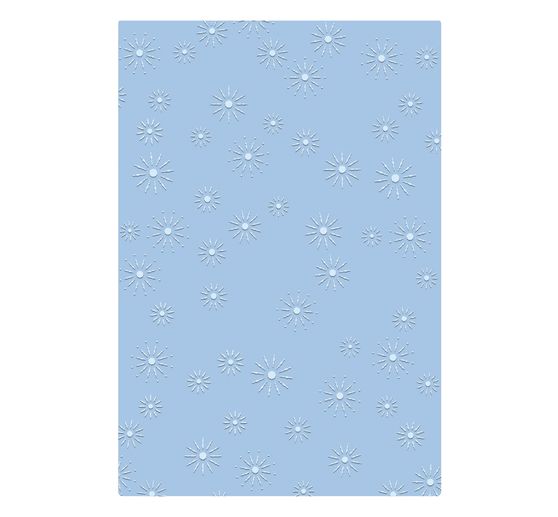 Sizzix A5 Embossing template "Sparkle Stars by Tim Holtz"