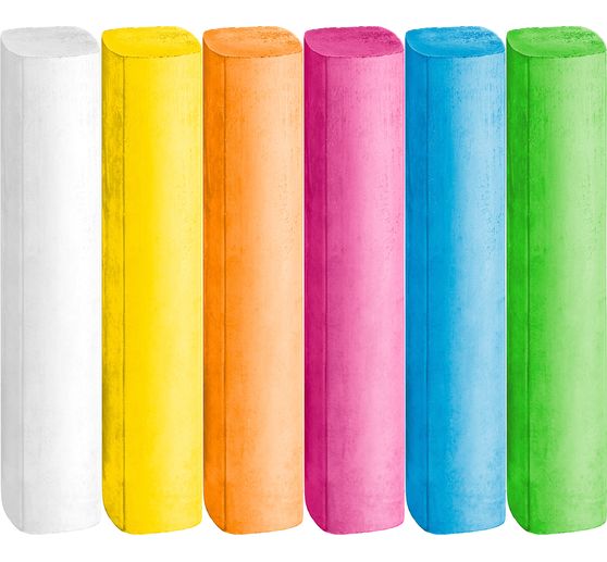Craies de trottoir Noris junior &laquo; Peppa Pig &raquo;, 6 couleurs