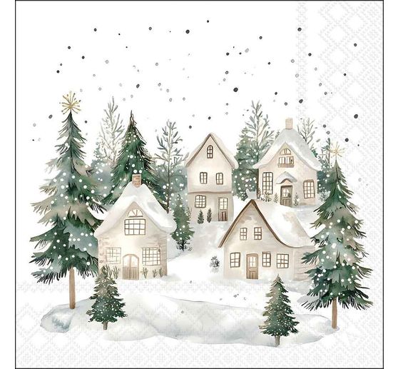 Set de serviettes VBS &laquo; Winter Season &raquo;