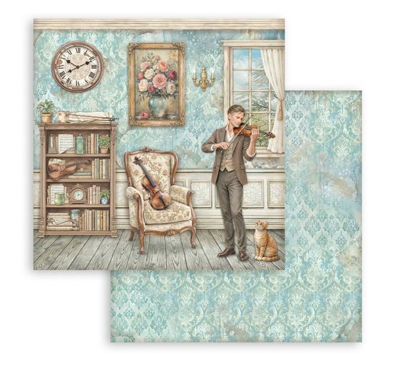 Stamperia Scrapbook block "Symphony"