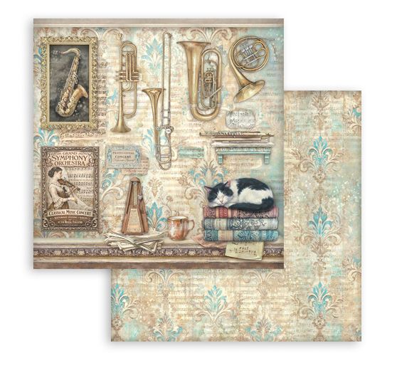Stamperia Scrapbook block "Symphony"