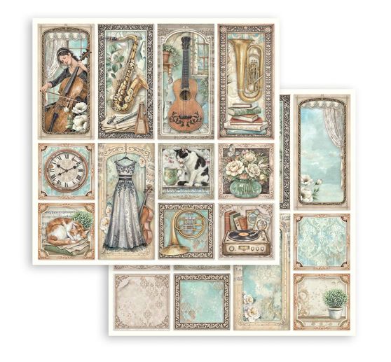 Stamperia Scrapbook block "Symphony"