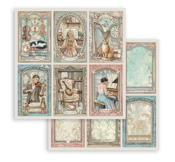 Stamperia Scrapbook block "Symphony"