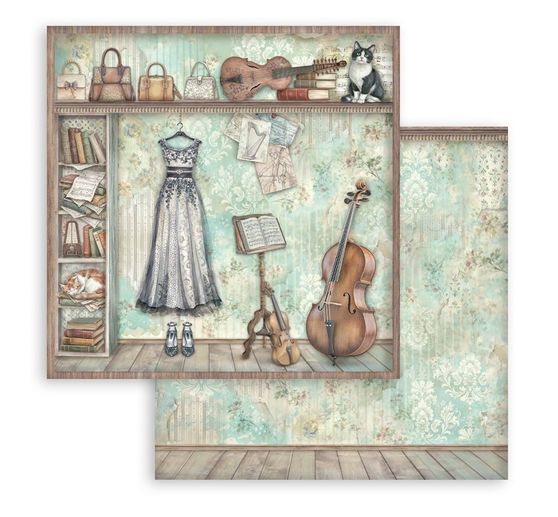 Stamperia Scrapbook block "Symphony"