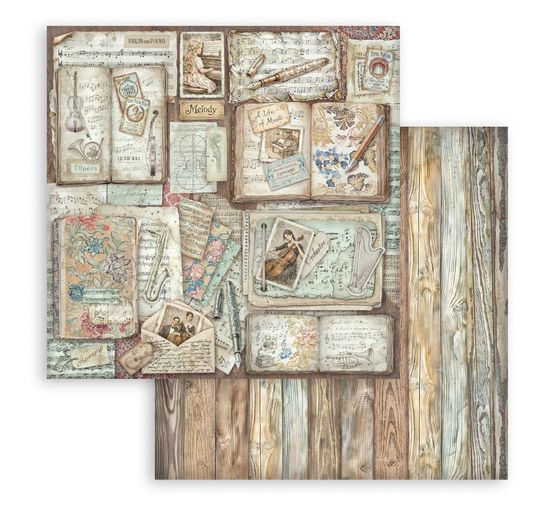 Stamperia Scrapbook block "Symphony"