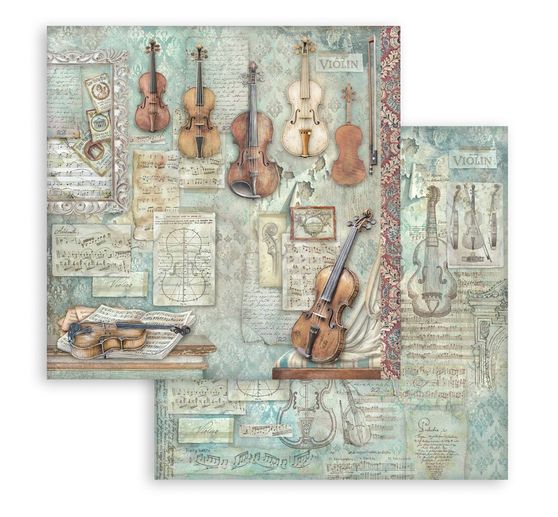 Stamperia Scrapbook block "Symphony"