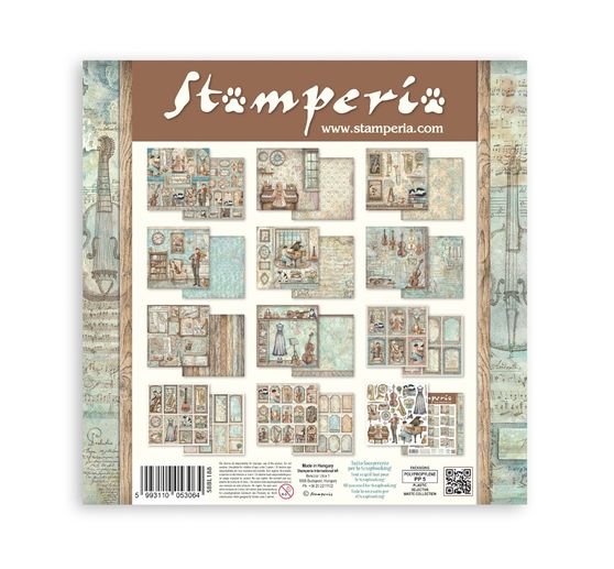 Stamperia Scrapbook block "Symphony"