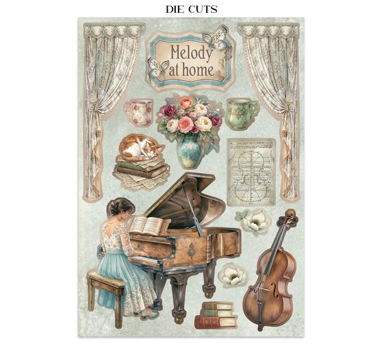 Stamperia Junk Journal Book "Symphony"