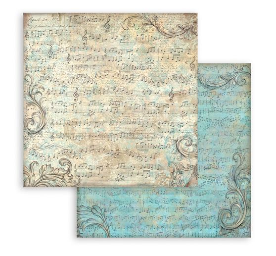 Stamperia Scrapbook-Block "Symphony Backgrounds"