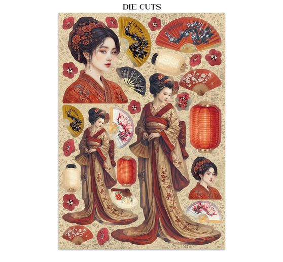 A5 Junk Journal Focus Points Stamperia &laquo; Oriental Garden &raquo;