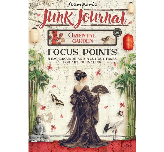 A5 Junk Journal Focus Points Stamperia &laquo; Oriental Garden &raquo;