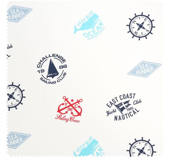 Tissu sweat au m&egrave;tre &laquo; Nautic &raquo;