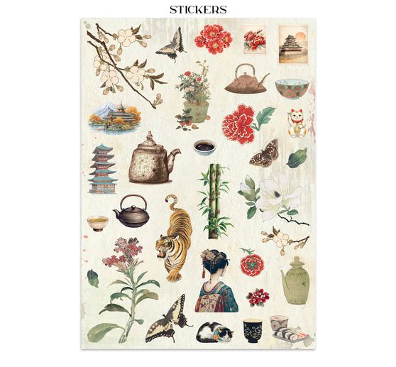 Stamperia Junk Journal Book "Oriental Garden"