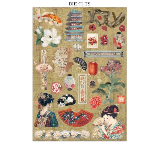Stamperia Junk Journal Book "Oriental Garden"