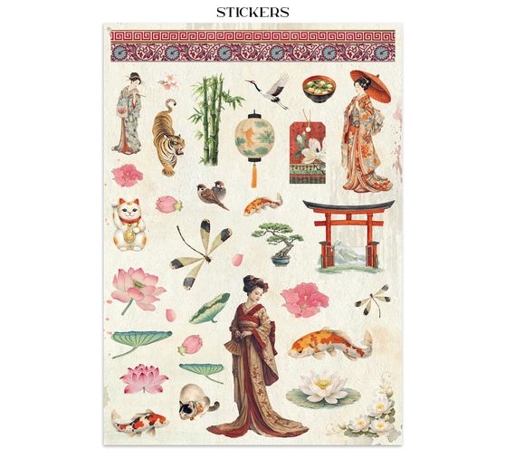 Stamperia Junk Journal Book "Oriental Garden"