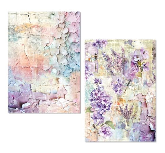 Ciao Bella Motiv-Strohseiden Sortiment "The Sound of Spring", 8er-Set