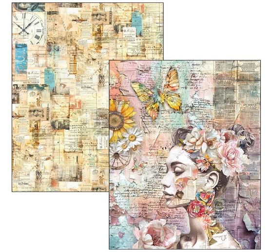 Ciao Bella Mixed Media Book "The Sound of Spring"