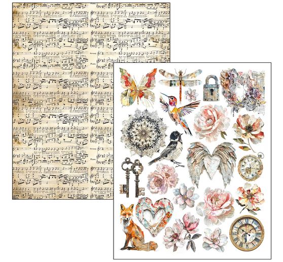 Ciao Bella Mixed Media Book "The Sound of Spring"