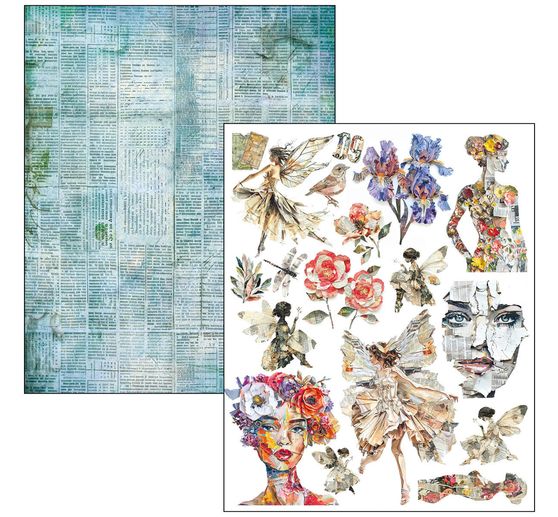 Ciao Bella Mixed Media Book "The Sound of Spring"